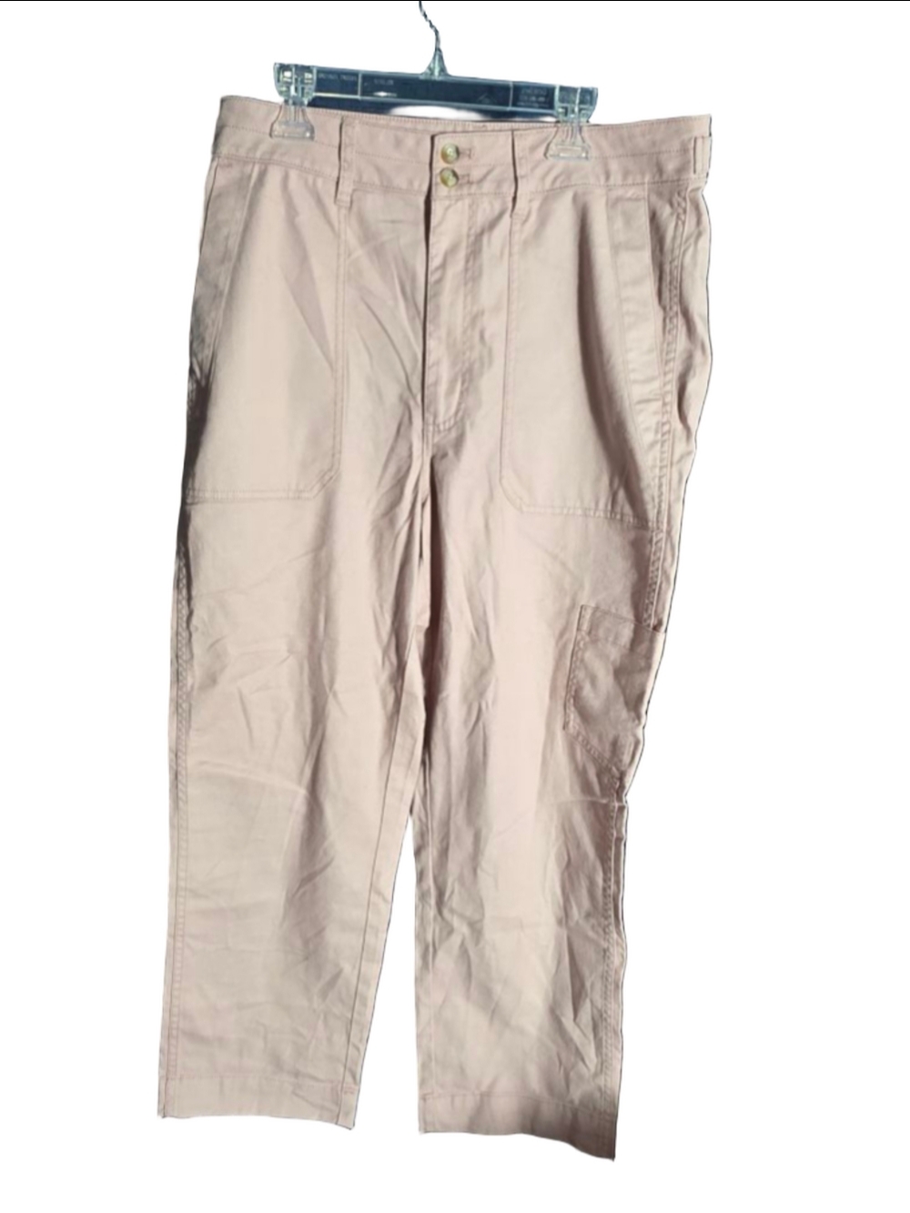Women's Madewell Ankle & Cropped Pants Size 29 Pink cottagecore coquette